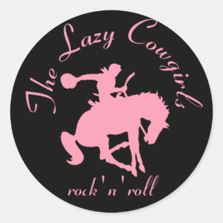 Lazy Cowgirls sticker