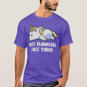 Lazy Cute Unicorn Gift (1) T-shirt