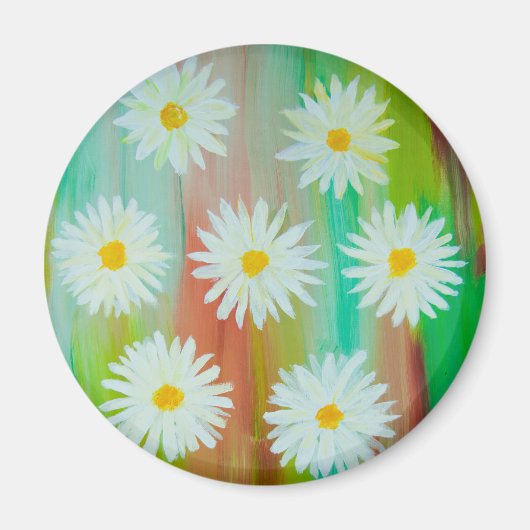 Lazy Daisy Day Magneet (Voorkant)