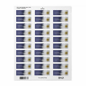 Lazy Daisy Label (Full Sheet)