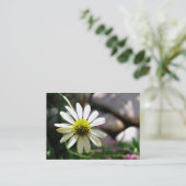 Lazy Daisy Summer Day Mini Print Visitekaartje (Staand voorkant)