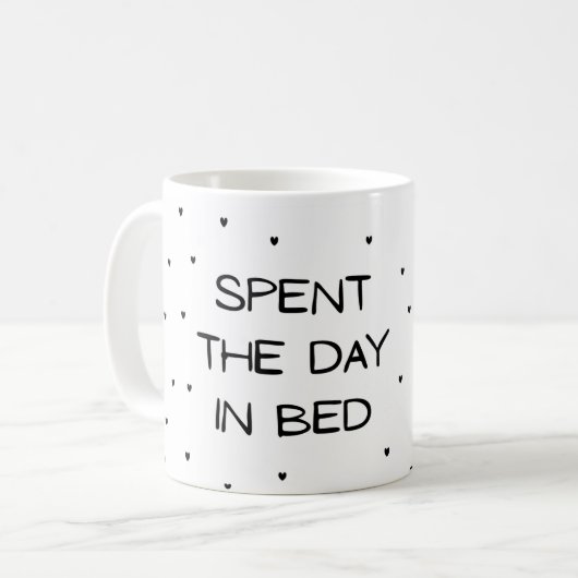 Lazy Day Coffee Mok (Voorkant links)