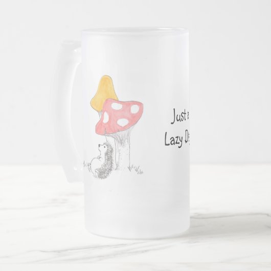 Lazy Day Matglas Bierpul (Voorkant links)