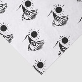 Lazy Day Sailing Tissuepapier (Detail)