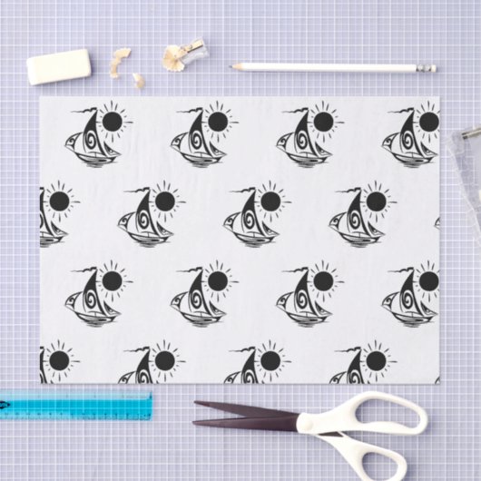 Lazy Day Sailing Tissuepapier (Craft)