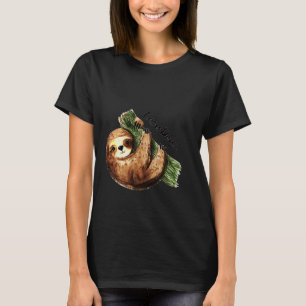 Lazy Day Sloth 107 T-shirt