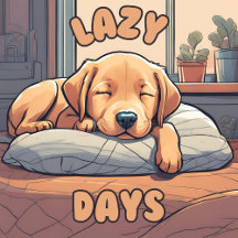 Lazy Days - Puppy