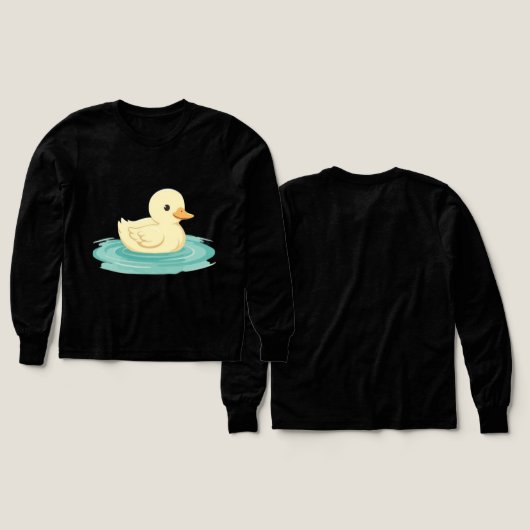 Lazy Duck Floating (Voorkant /achterkant)