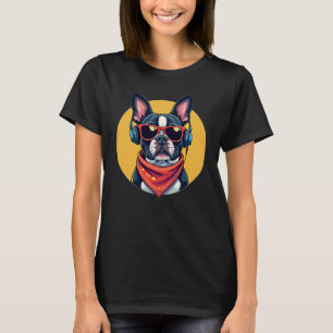Lazy Frenchie Nope Schattigee Bulldog T-shirt