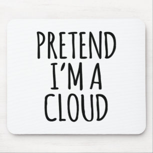 Lazy Funny Halloween kostuum - Cloud Gift Sky High Muismat