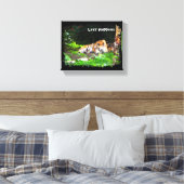 Lazy gebeurt in Siberian Tiger Canvas Afdruk (Insitu (Slaapkamer))