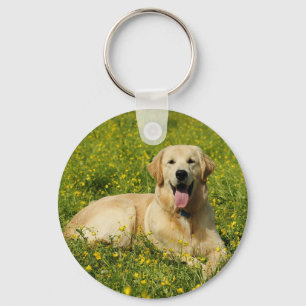 Lazy Golden Sleutelhanger