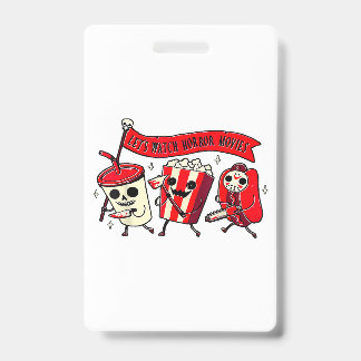 Lazy Halloween Kostuum Vrouwen Mannen Enge Zwarte  Badge