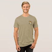 Lazy Handyman Tri-Blend Shirt (Voorkant volledig)
