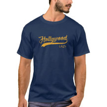 Lazy Hollywood  T-Shirt | Sinaasappel