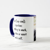 "Lazy" mok (Voorkant links)