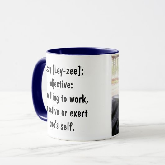 "Lazy" mok (Voorkant links)