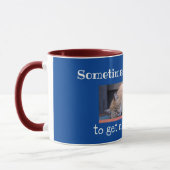Lazy Orange Tabby Chat Mug (Gauche)