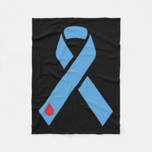 Lazy Pancreas Club Retro Diabetes Awareness Day op Fleece Deken