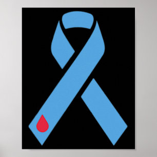 Lazy Pancreas Club Retro Diabetes Awareness Day op Poster