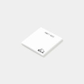 Lazy Panda Beer 3 x 3 inch Post-it® notes (Schuin)