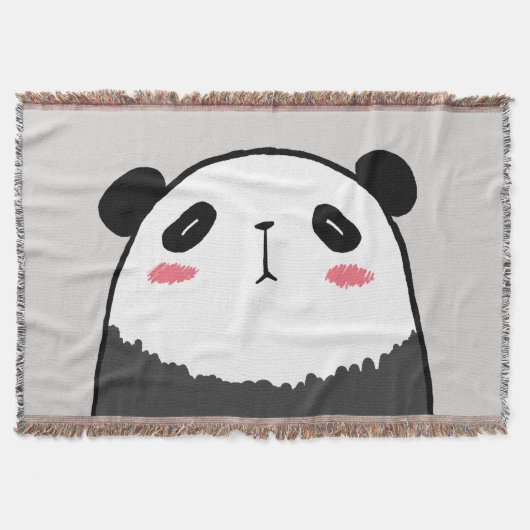 Lazy Panda Deken (Voorkant)