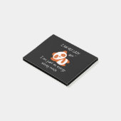 Lazy Panda Funny Post-it® Notes (Schuin)