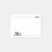 Lazy panda post-it® notes (Voorkant)