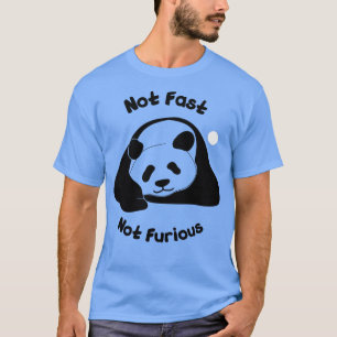 Lazy panda relaxing t-shirt