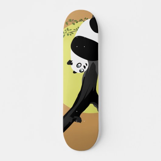 Lazy Panda Skateboard (Voorkant)