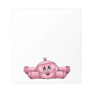 Lazy Piggy-laptop Notitieblok