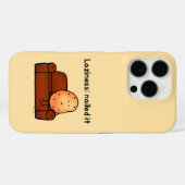 Lazy Potato Cartoon Humor Art Case-Mate iPhone Case (Achterkant (horizontaal))