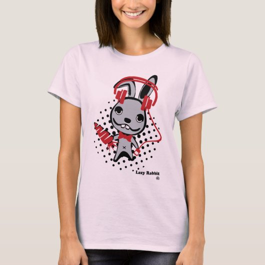 Lazy Rabbit 2 T-shirt (Voorkant)