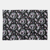 Lazy Raccoon Theedoek (Horizontaal)