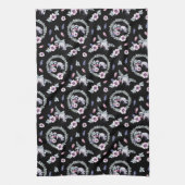 Lazy Raccoon Theedoek (Verticaal)