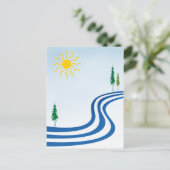 Lazy River Briefkaart (Staand voorkant)