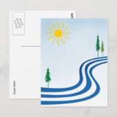 Lazy River Briefkaart (Voorkant / Achterkant)
