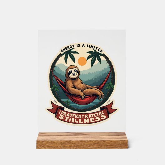 Lazy Sloth Humor Shirt Selective Effort Vintage (Recto)