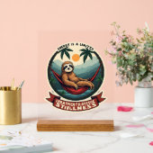 Lazy Sloth Humor Shirt Selective Effort Vintage (Mariage)