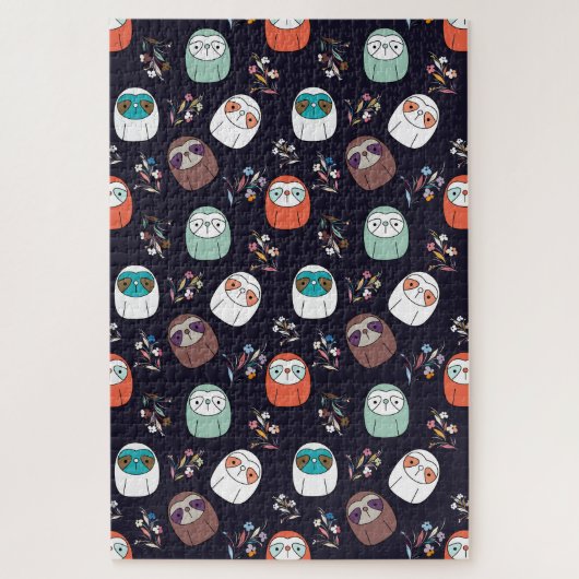 Lazy Sloth Legpuzzel (Verticaal)