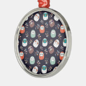 Lazy Sloth Metalen Ornament (Links)