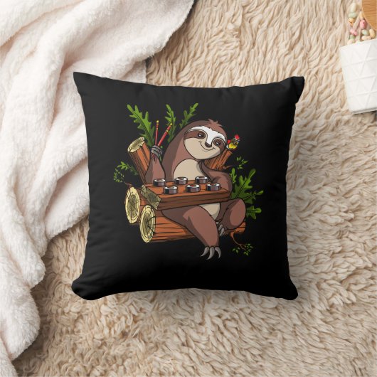 Lazy Sloth Sushi Kussen (Deken)