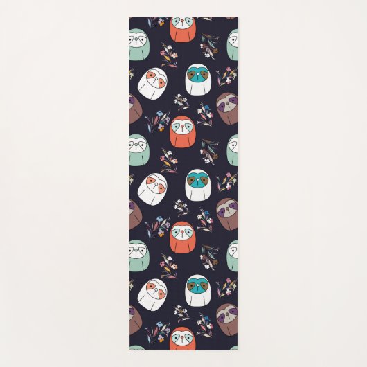 Lazy Sloth Yogamat (Voorkant)