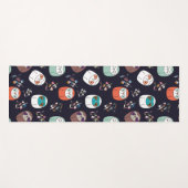 Lazy Sloth Yogamat (Voorkant (horizontaal))