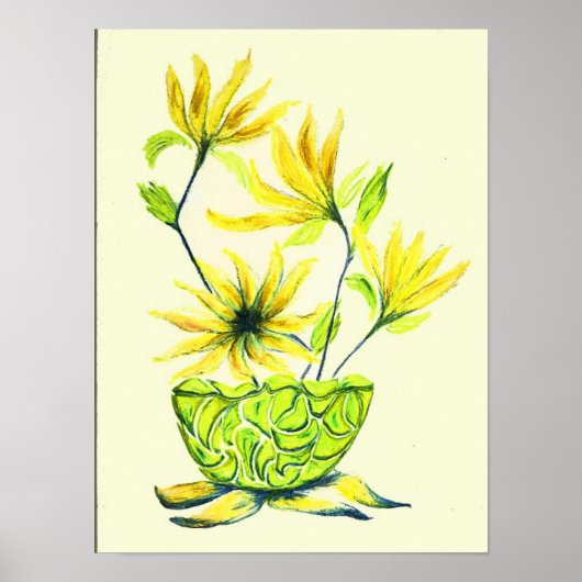 Lazy Vase Poster (Voorkant)