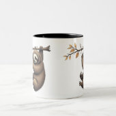 Lazy Vibes Sloth Mug - Cute & Chill Coffee (Centre)