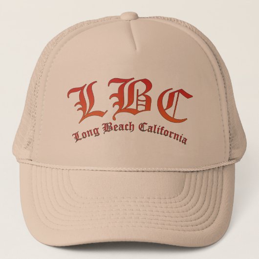 LBC - Long Beach California Trucker Pet (Voorkant)