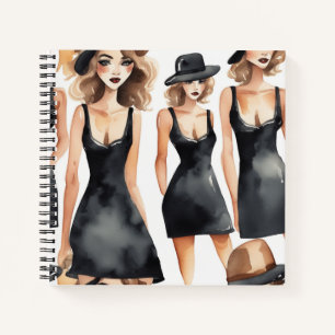 LBD Diva Notitieboek - Little Black Dress Journal