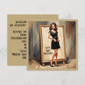 LBD Elegance: een Kaart voor elke gebeurtenis (Voorkant / Achterkant)