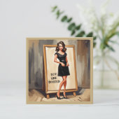 LBD Elegance: een Kaart voor elke gebeurtenis (Staand voorkant)